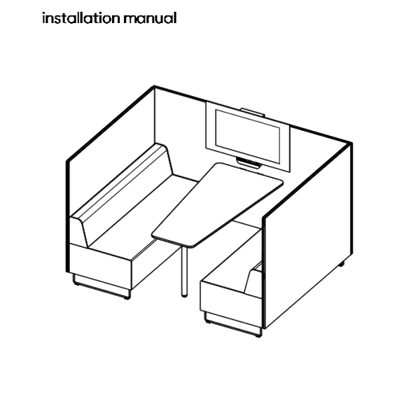 quadra module tv - instrukcja montażu PL EN